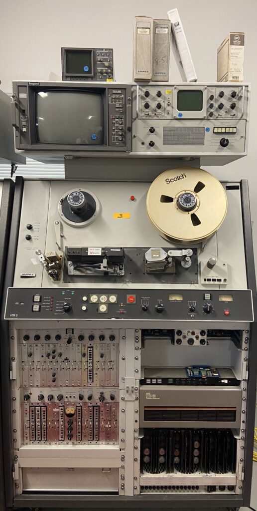 Ampex Amex VR-1200B QUAD #3-With NEC NTC-10B TBC